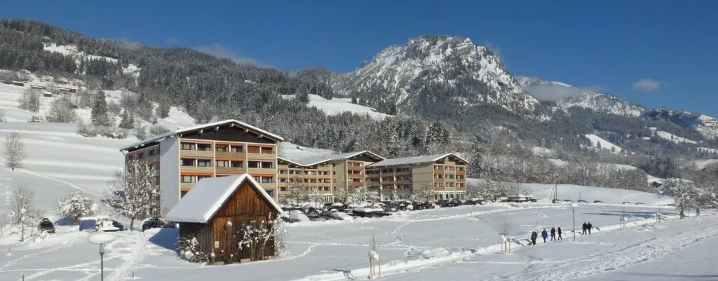Panorama blick aufs Hotel