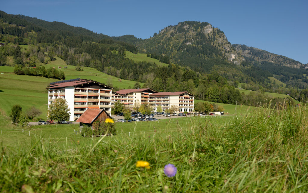 Aussenansicht des Hotel DIE GAMS in Bad Hindelang