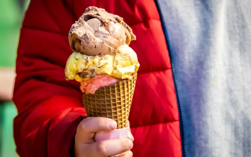 Eis Sonnenterrasse