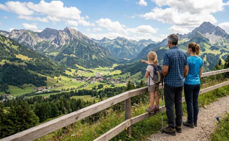 Family Vacation with Grandma and Grandpa in the Ostrachtal Valley