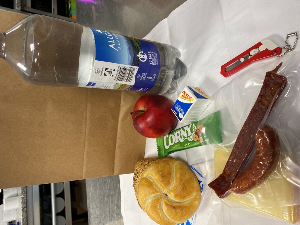 Lunchpaket von DIE GAMS für die Wanderung
