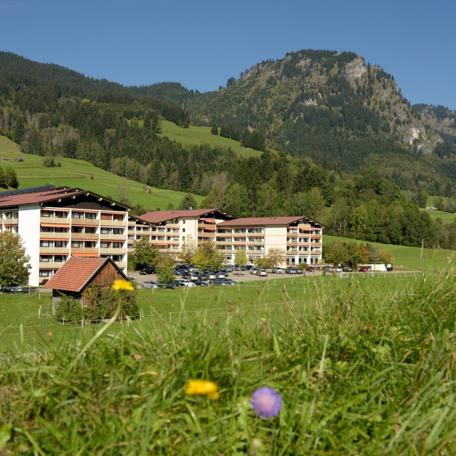 Aussenansicht des Hotel DIE GAMS in Bad Hindelang