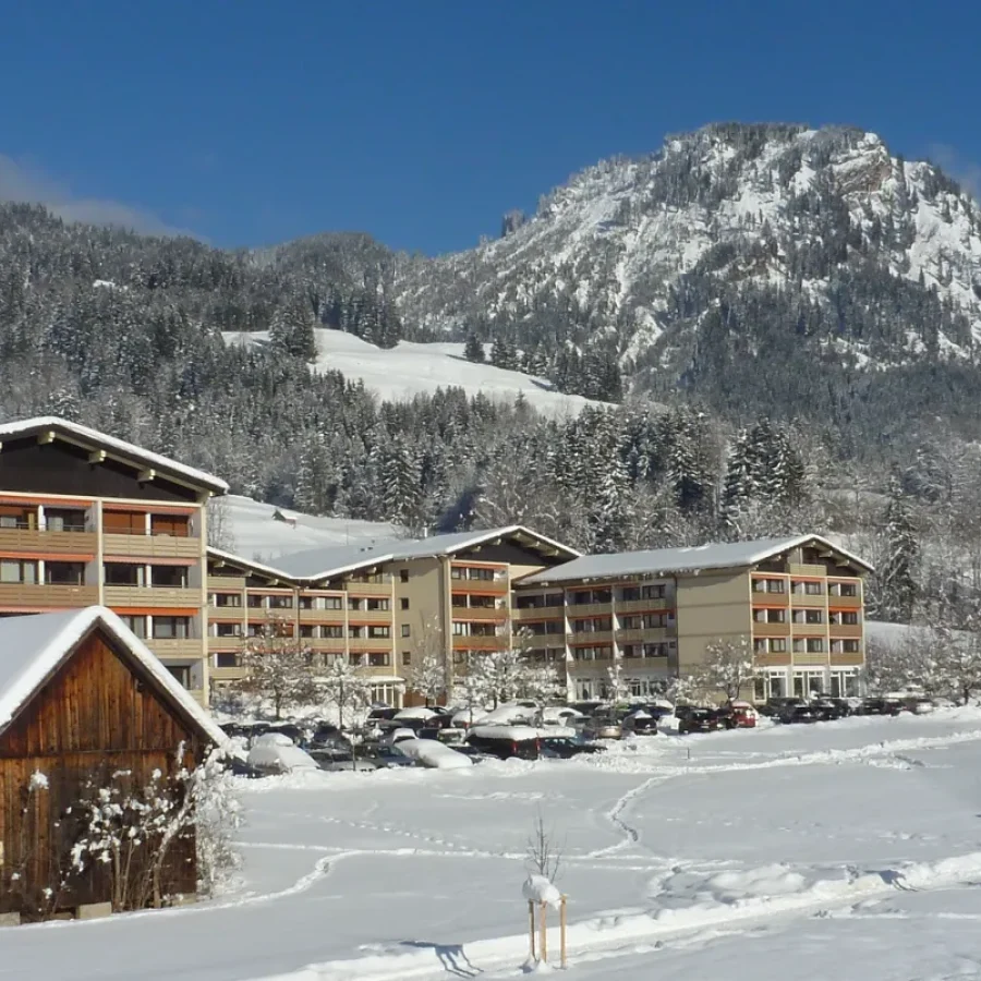 Panorama blick aufs Hotel